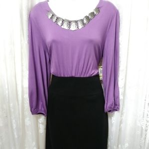 Alfani Color Block Dress